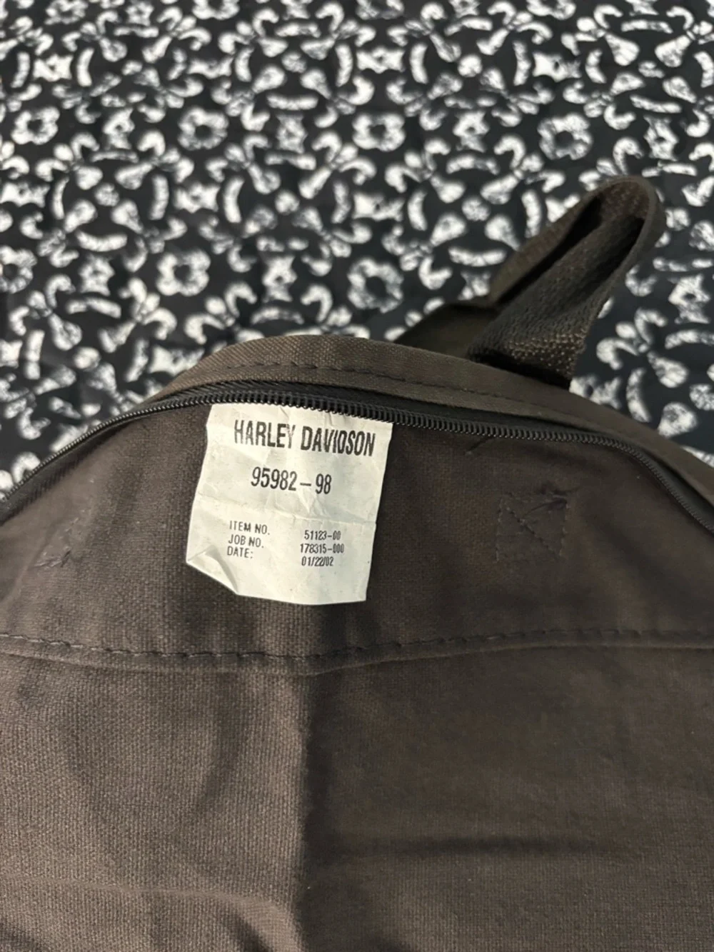 Harley-Davidson windshield bag